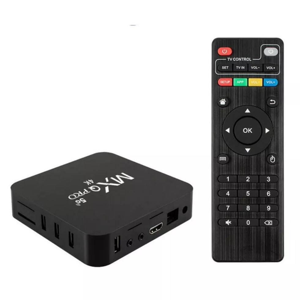 Smart TV Box Android 4K - Convierte cualquier TV en un Smart TV