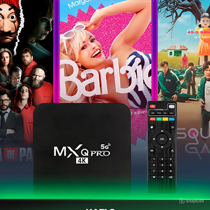 Smart TV Box Android 4K - Convierte cualquier TV en un Smart TV