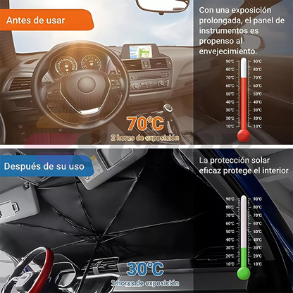 Sombra Protectora: Tu Refugio Móvil Contra el Sol ☀️🚗